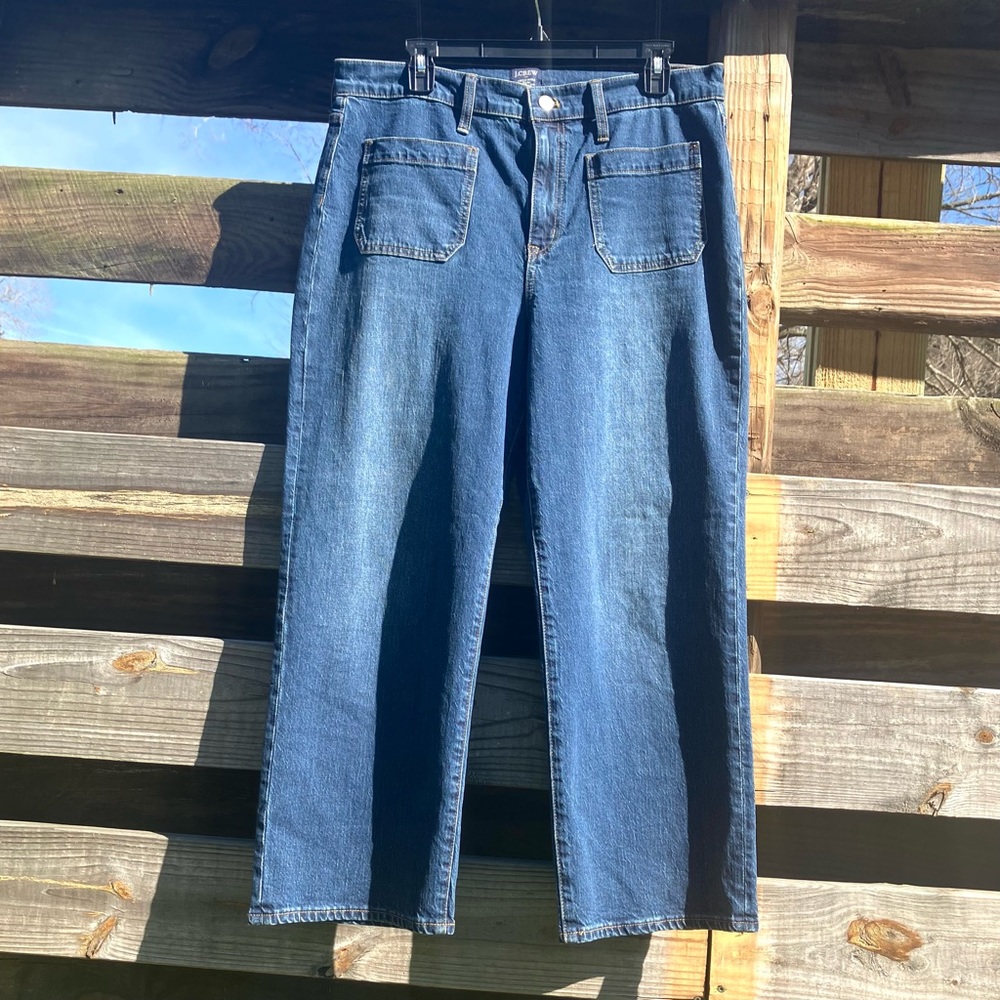 J. Crew Blue Flare & Wide Leg Jeans - Picture 2 of 15